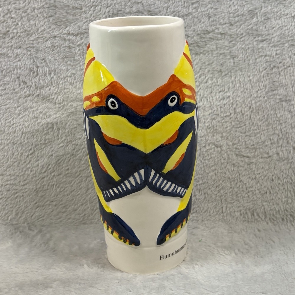 NCL Norwegian Cruise Line Humuhumunukunukuapua'a Tiki Mug Reef Fish Design